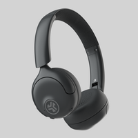 JLab - GO LUX ANC Wireless On-Ear Headphones - Graphite - Left View