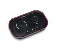 Focusrite - Vocaster One USB audio interface for solo podcasts - record broadcast quality with ea... - Left View
