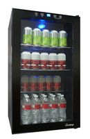 Vinotemp - VT-34 Beverage Cooler with Touch Screen - Left View