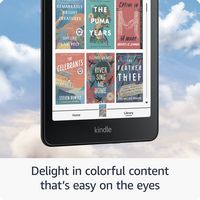 Amazon - Kindle Colorsoft Signature Edition (32 GB) - 2024 - Metallic Black - Left View
