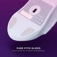 Turtle Beach - Pure SEL Ultra-Light Wired Ergonomic RGB Gaming Mouse with 8K DPI Optical Sensor &... - Left View