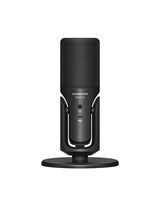 Sennheiser - Profile USB Condenser Microphone with Desktop Stand - Black - Left View