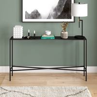 Camden&Wells - Emmaline Console Table - Obsidian - Left View