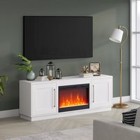 Cove Crystal Fireplace TV Stand for Most TVs up to 75