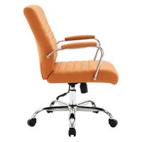 OSP Home Furnishings - Mid-Back Office Chair - Nutmeg - Left View