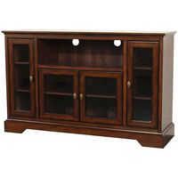 Walker Edison - Tall Sound Bar TV Stand for Most Flat-Panel TV's up to 60