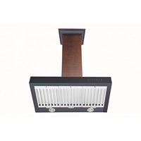 ZLINE - 36 inches - Externally Vented - Wall Range Hood - Hammered Copper/Bronze Accents - Left View