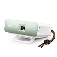 BenQ GV10 LED Mini Portable Projector, 3W Built-in Speaker, Auto Vertical Keystone - White - Left View