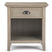 Acadian Bedside Table - Left View