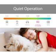 LG - 1,440 Sq.Ft. 23,000 BTU 230V Window Air Conditioner with Supplemental Heat Function - White - Left View