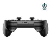 8BitDo - Pro 2 Bluetooth Controller with Hall Effect Joysticks - Black - Left View