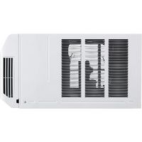 LG - 14,000 BTU Smart Window Air Conditioner 700 Sq. Ft. - White - Left View