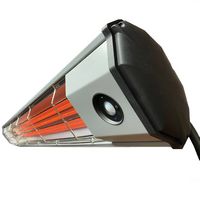 Heat Storm - 6000 Watt Infrared Heater - Gray - Left View