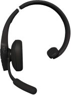 BlueParrott - Pro B450 Wireless Bluetooth Mono Headset with 98% AI Voice Isolation Mics, ANC audi... - Left View