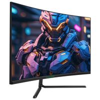 Titan-army - 31.5” Curved  Gaming Monitor, IPS 1ms 240Hz 2K QHD FreeSync 95% DCI-P3 w/ HDR400 (Di... - Left View