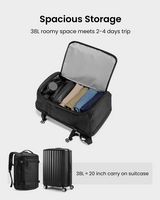 tomtoc - Navigator-T67 Travel Backpack 38L, TSA Friendly Flight Approved Carry-on Luggage Busines... - Left View