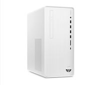 HP - Pavilion Desktop - Intel Core i5-12400 - 8GB Memory - 512GB SSD - Snow white - Left View