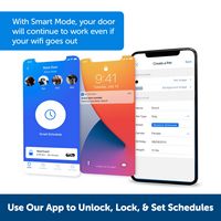 PetSafe - SmartDoor Connected Pet Door, Dog and Cat, Selective Entry and Exit, App Enabled Pet Do... - Left View