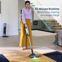 Tineco - GO Station Cordless Stick Vac AutoEmpty - Gray - Left View