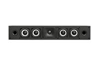 Polk Audio - Monitor XT35 Center Channel Speaker - Midnight Black - Left View