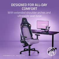 Razer - Enki X Essential Gaming Chair - Kuromi Edition - Left View