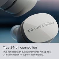 Bowers & Wilkins - Pi6 True Wireless Noise Cancelling In-Ear Earbuds - Glacier Blue - Left View