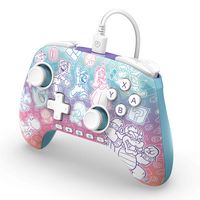 PowerA - Advantage Wired Controller for Nintendo Switch 2 - Mushroom Kingdom - Left View