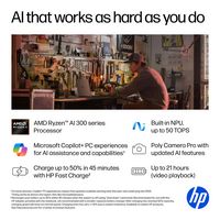 HP - OmniBook X Flip 2-in-1 - Copilot+ PC - 16