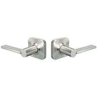 Yale - Assure Lock 2 Touch Keypad with Wi-Fi and Valdosta Lever - Satin Nickel - Left View