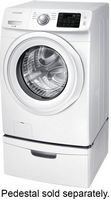 Samsung - 4.2 Cu. Ft. High-Efficiency Stackable Smart Front Load Washer with Vibration Reduction ... - Left View