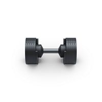 Matrix - DB50 50 lb. Adjustable Dumbbells - Black - Left View