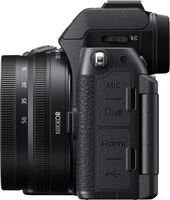 Nikon - Z50II Mirrorless Camera w/ 16-50mm Lens - Black - Left View