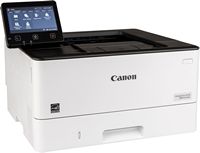 Canon - imageCLASS LBP247dw Wireless Black-and-White Laser Printer - White - Left View