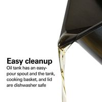 Hamilton Beach - 21 Cup Professional Style Deep Fryer - Silver - Left View