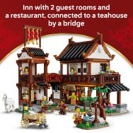 LEGO - Chinese Festivals Ancient Moon-Gazing Inn 80121 - Left View