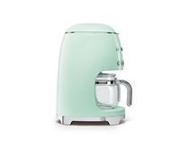 SMEG - DCF02 Drip 10-Cup Coffee Maker - Pastel Green - Left View