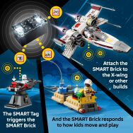 LEGO - Star Wars SMART Play: Luke’s Red Five X-Wing 75423 - Left View