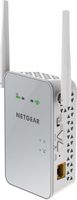 NETGEAR - AC1200 Dual-Band Wi-Fi Range Extender - White - Left View