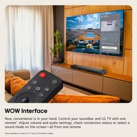 LG - 2.1-Channel S40T Soundbar with Wireless Subwoofer, Bluetooth Connectivity, Dolby Audio and W... - Left View