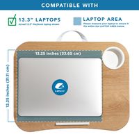 LapGear - Cup Holder Lap Desk (Fits up to 14