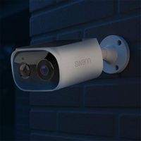 Swann - EVO Solar 2K Outdoor Wi-Fi Security Camera, Motion Detect, Night Vision, 2-Way Talk, Loca... - Left View
