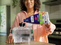 BISSELL - Little Pet Pro Portable Carpet Cleaner - Green - Left View