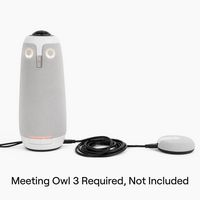 Owl Labs - Expansion Mic (Gray) - Grey - Left View