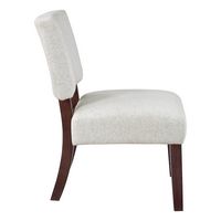 OSP Home Furnishings - Jasmine Accent Chair - Oyster Grey - Left View