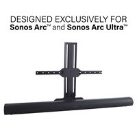 Sanus - Sonos Arc and Sonos Arc Ultra Extendable Soundbar TV Mount - Compatible with TVs 50
