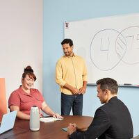 Owl Labs - Whiteboard Owl - White - Left View