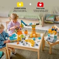 LEGO - DUPLO Town 3 in 1 Construction Site and Vehicles 10476 - Left View