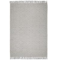 Simpli Home - Mead 6 x 9 Area Rug - Ivory - Left View