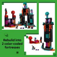 LEGO - Minecraft The Enderman Tower Toy for Kids 21279 - Left View