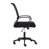 CorLiving - Workspace Mesh Back Office Chair - Black - Left View